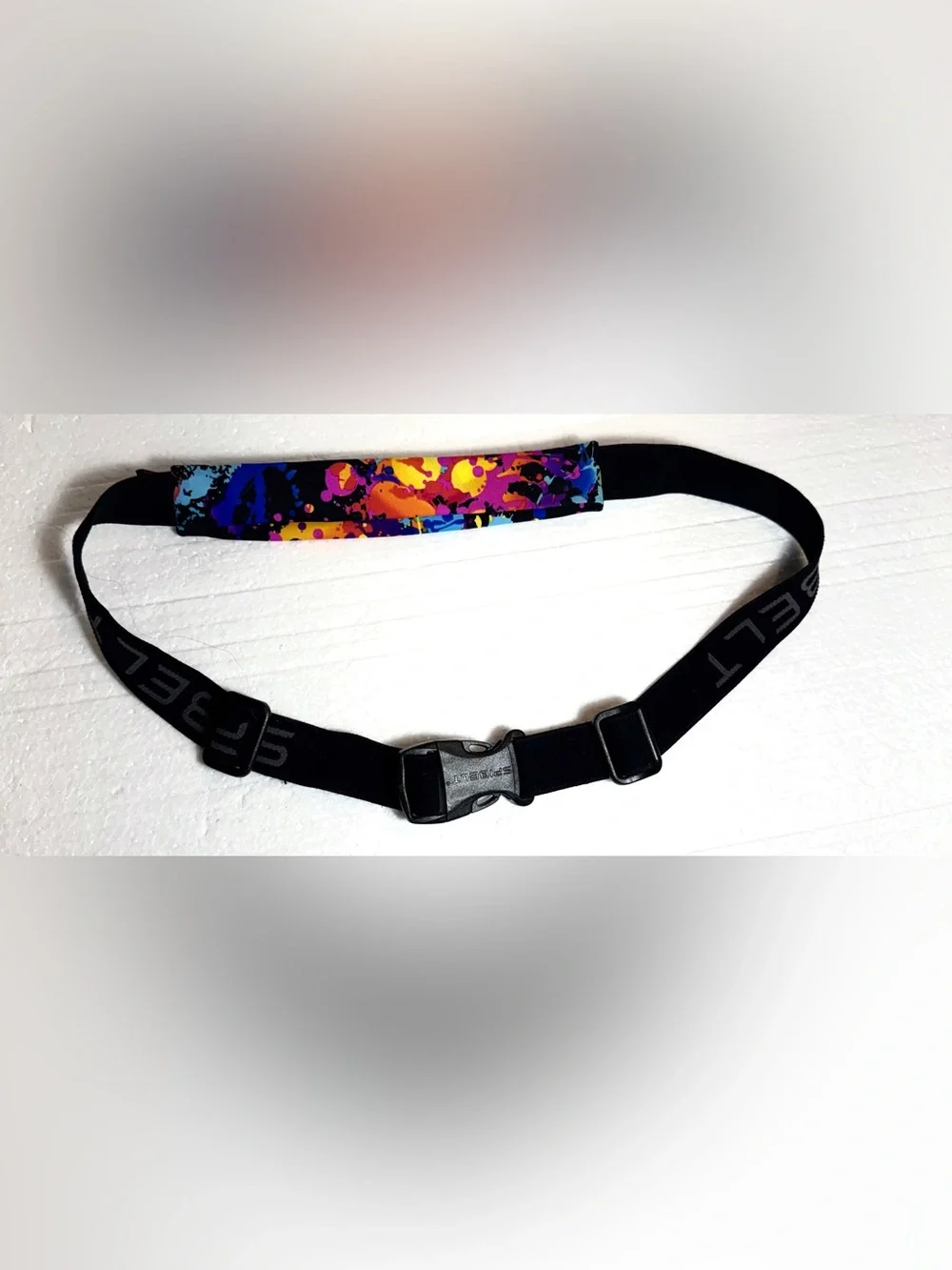 SpiBelt Rave Fabric Zipper Pocket Splash Fanny Pack Multicolor Unisex Versatile